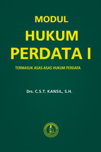 Image of Modul Hukum Perdata I: Termasuk Asas-Asas Hukum Perdata